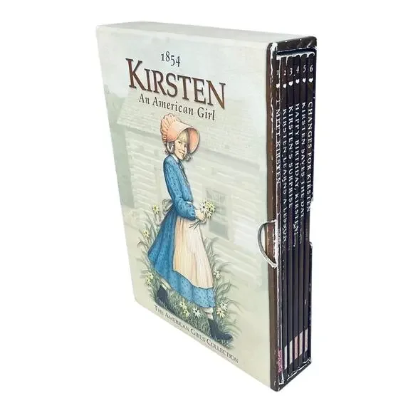 American Girl Pleasant Company 6 BOOK SET Kirsten 1854 Paperback Janet Shaw Book